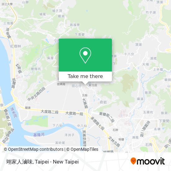 翊家人滷味 map