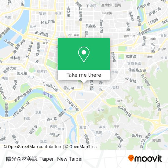 陽光森林美語 map