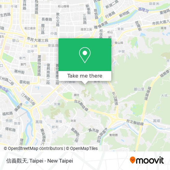 信義觀天 map