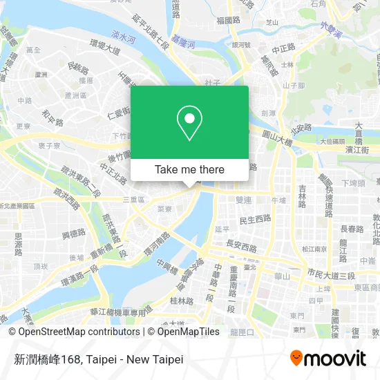 新潤橋峰168 map