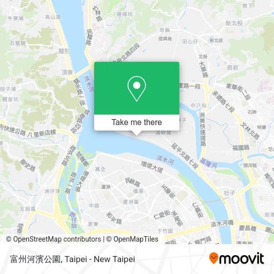 富州河濱公園 map