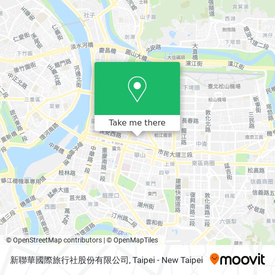 新聯華國際旅行社股份有限公司 map