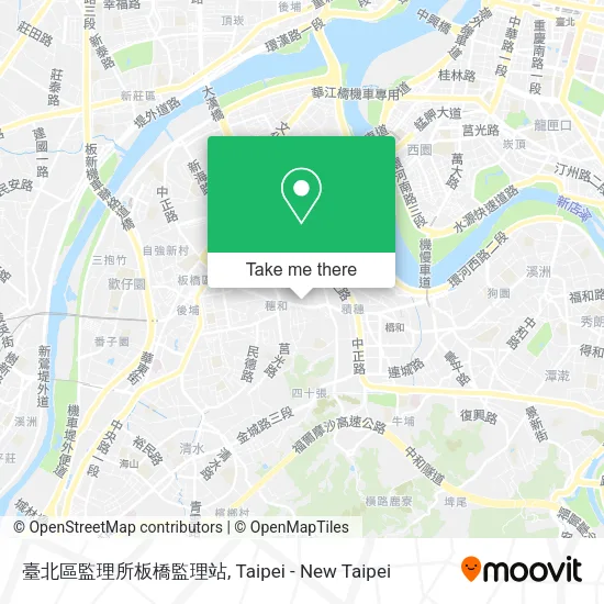 臺北區監理所板橋監理站地圖