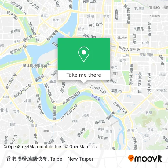香港聯發燒臘快餐地圖
