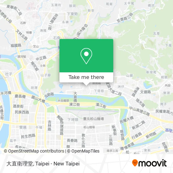 大直衛理堂地圖
