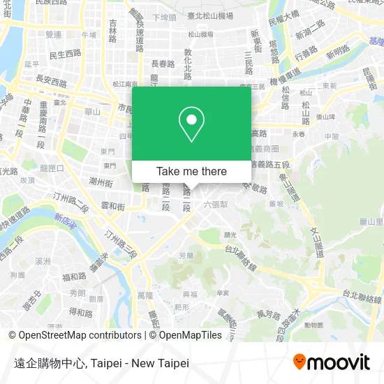 遠企購物中心 map