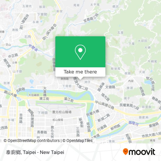 泰廚鄉 map