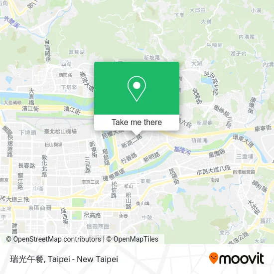 瑞光午餐 map