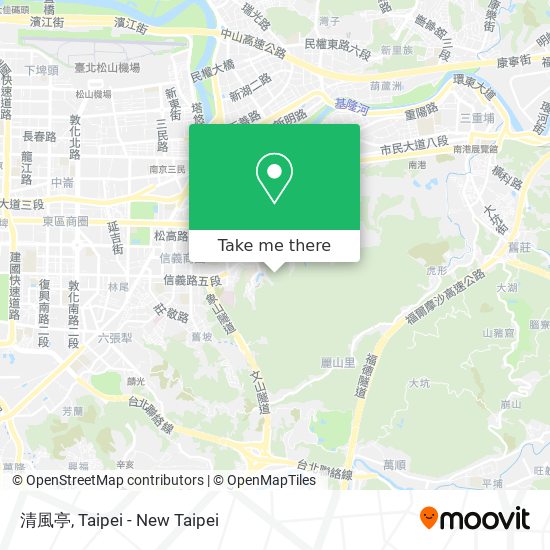 清風亭 map