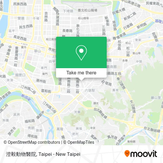 澄毅動物醫院 map