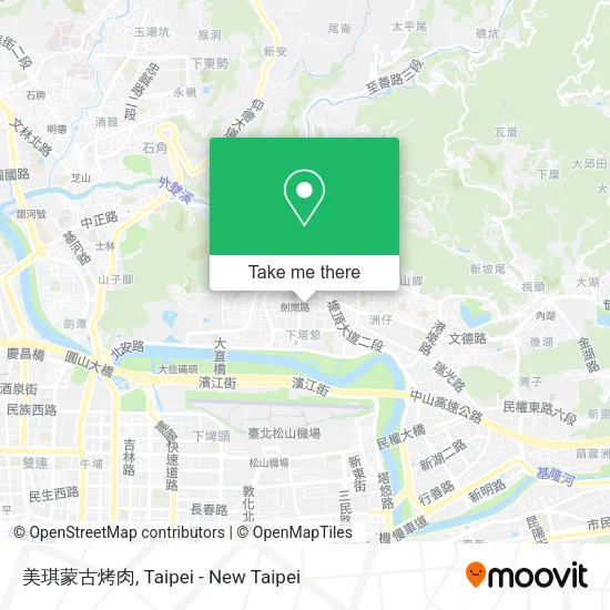 美琪蒙古烤肉 map