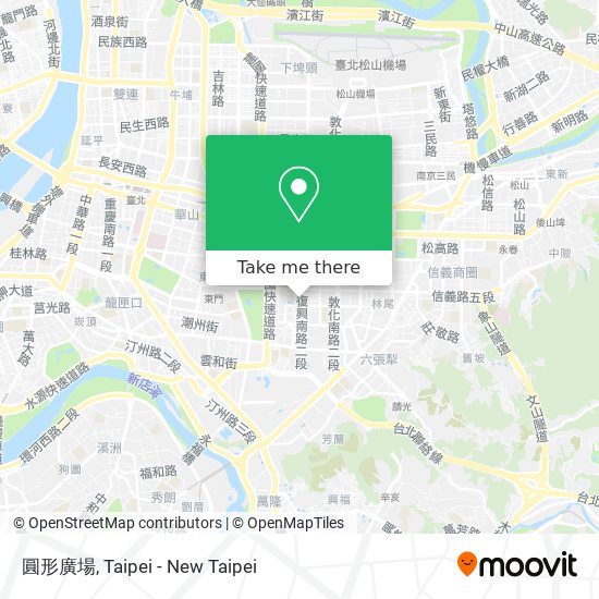 圓形廣場 map