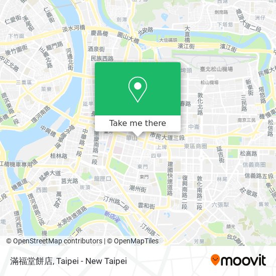 滿福堂餅店 map