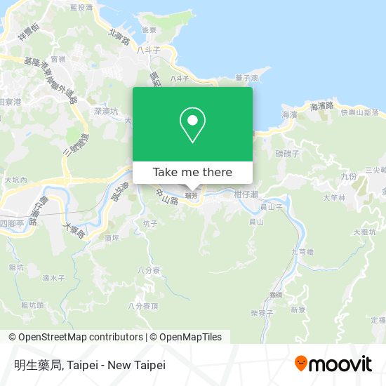 明生藥局 map