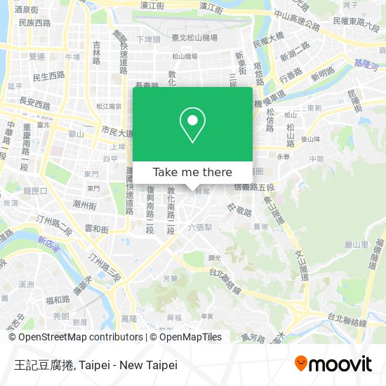 王記豆腐捲 map