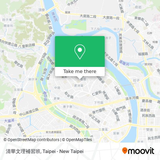 清華文理補習班 map