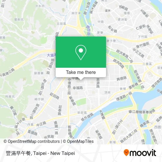 豐滿早午餐地圖