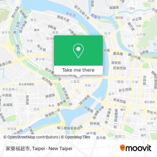家樂福超市 map