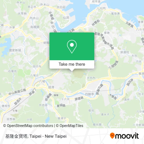 基隆金寶塔地圖