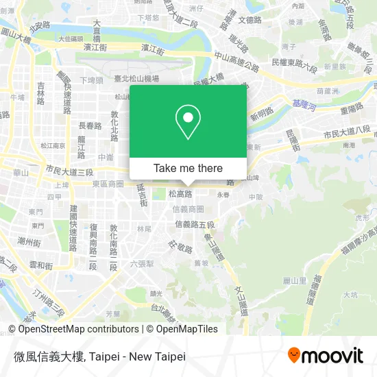 微風信義大樓地圖