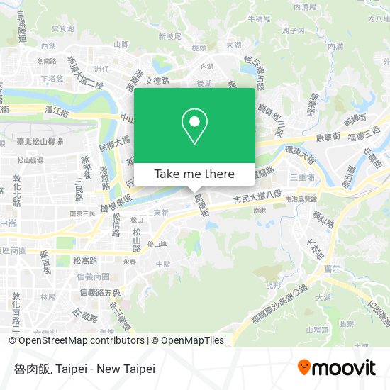 魯肉飯 map