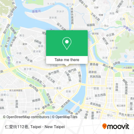仁愛街112巷地圖