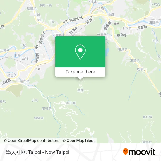 學人社區 map