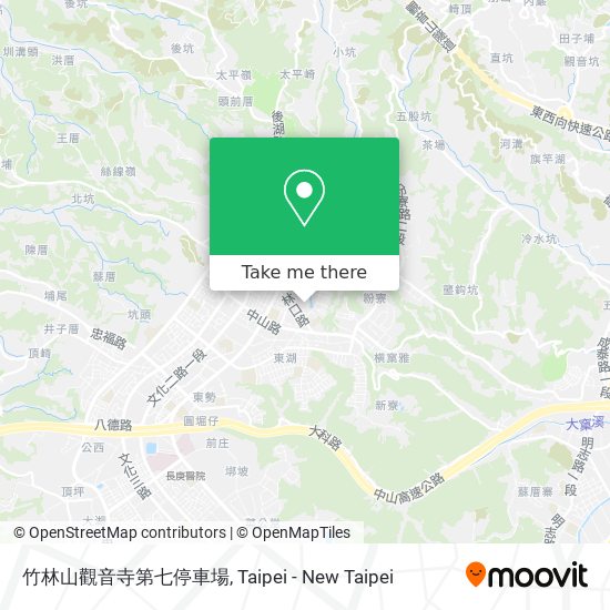 竹林山觀音寺第七停車場 map