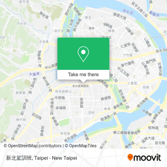 新北駕訓班地圖
