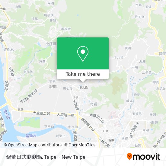 鍋董日式涮涮鍋 map