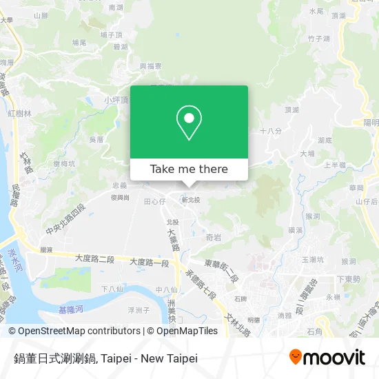 鍋董日式涮涮鍋地圖