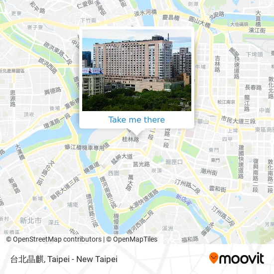 台北晶麒地圖