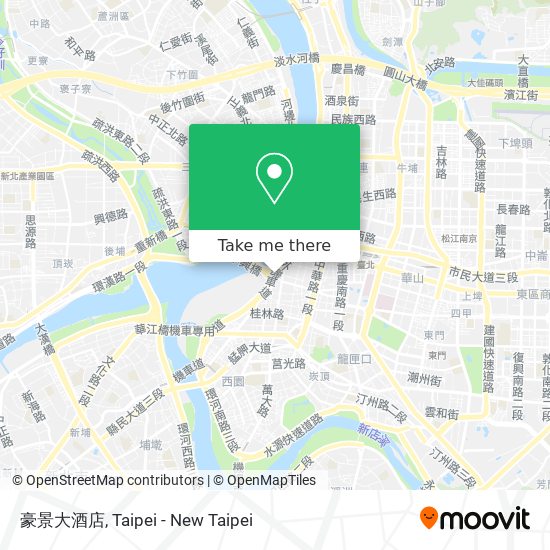 豪景大酒店 map
