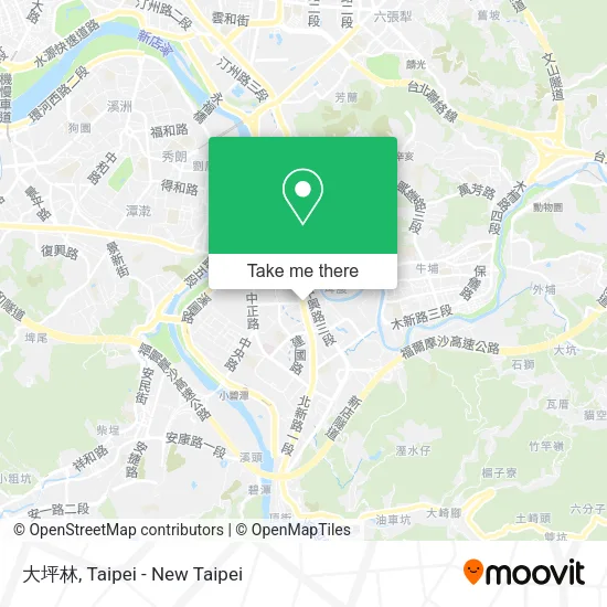 大坪林 map