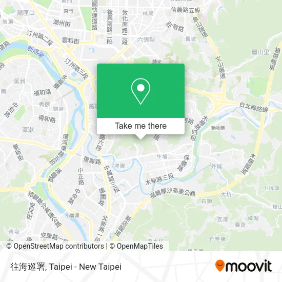 往海巡署地圖