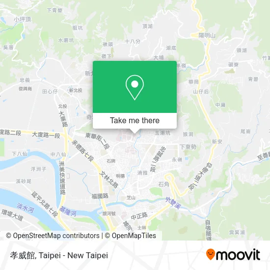 孝威館地圖