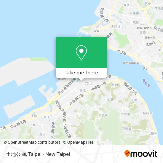 土地公廟 map