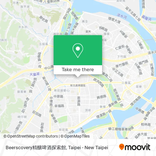 Beerscovery精釀啤酒探索館 map