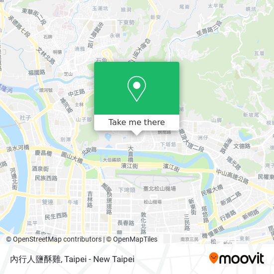 內行人鹽酥雞 map