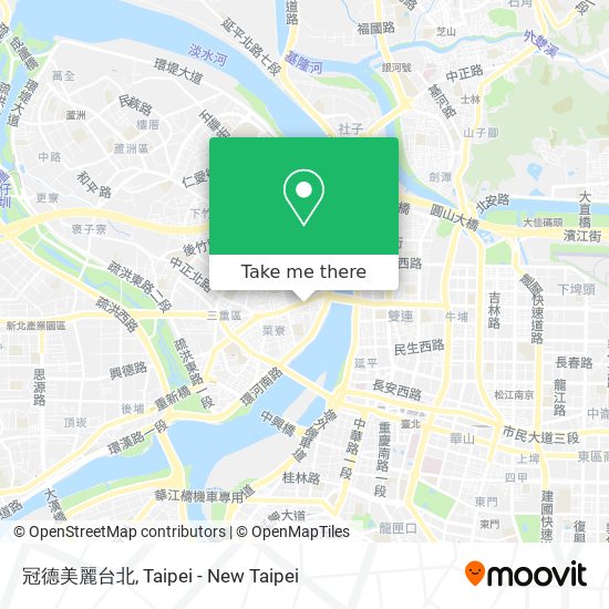 冠德美麗台北 map