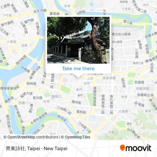 齊東詩社 map