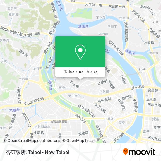 杏東診所 map
