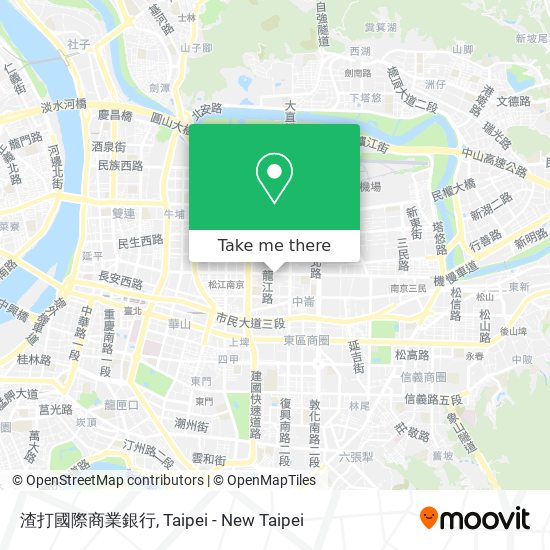 渣打國際商業銀行 map