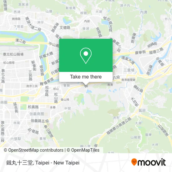 鐵丸十三堂 map