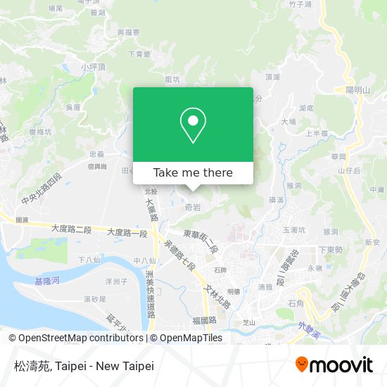 松濤苑 map