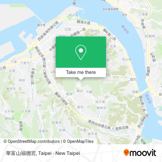 華富山福德宮地圖