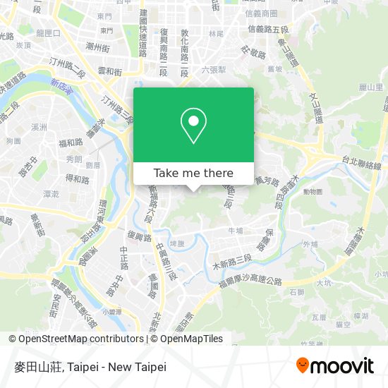 麥田山莊 map