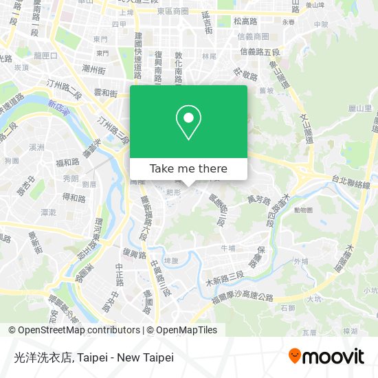 光洋洗衣店 map