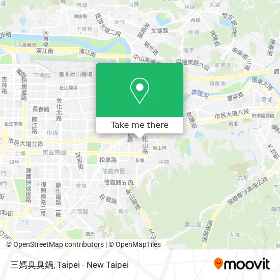 三媽臭臭鍋地圖