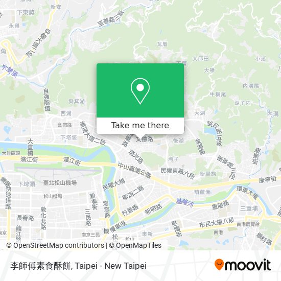 李師傅素食酥餅 map